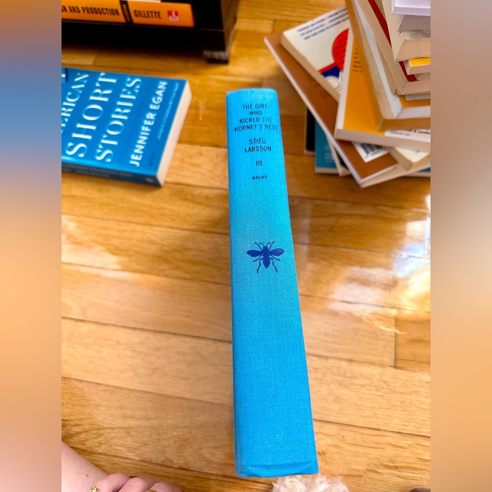 Hardcover: 'The Girl Who Kicked The Hornet's Nest'